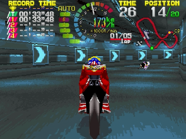 Hang-On GP screenshot 4 for Sega Saturn